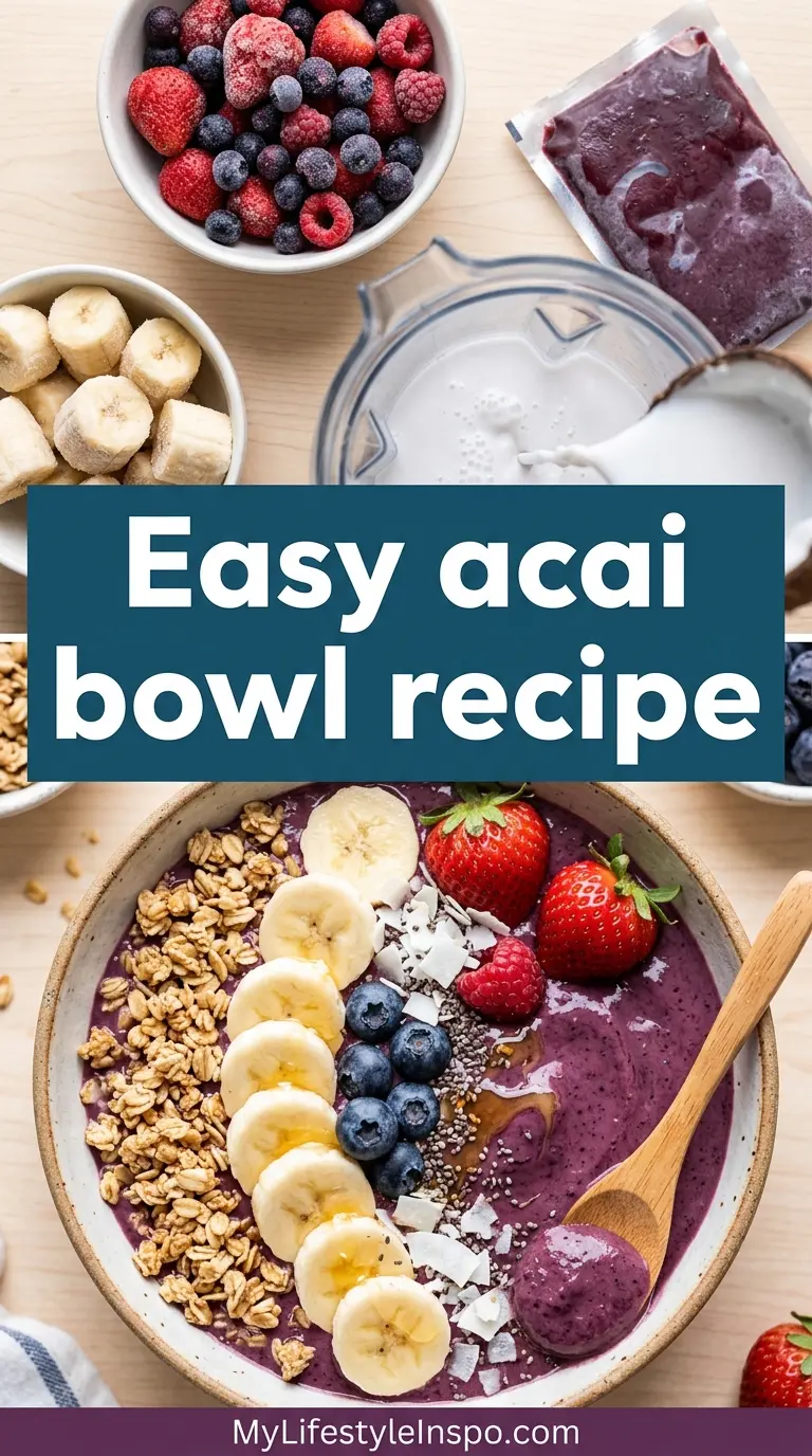 Easy Acai Bowl Recipe