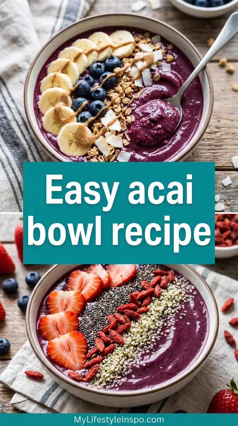 Easy Acai Bowl Recipe