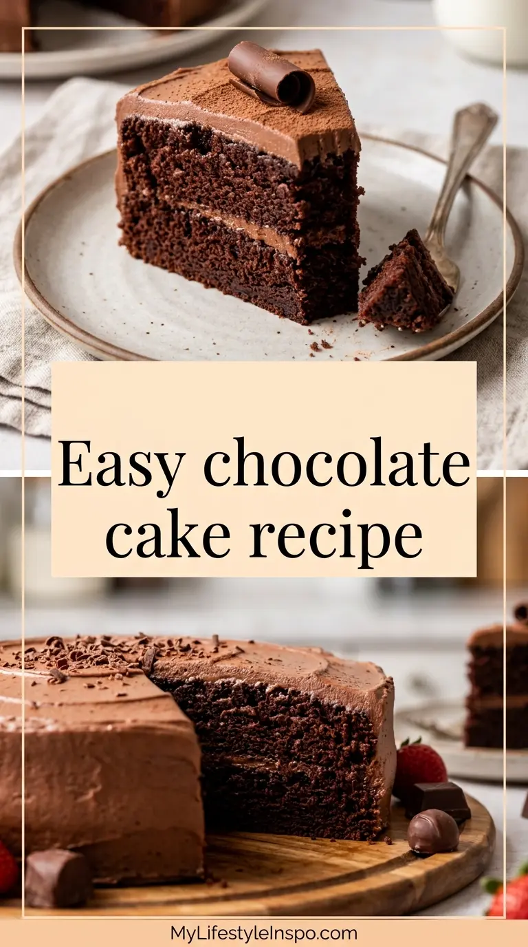 Easy Chocolate Cake Recipe