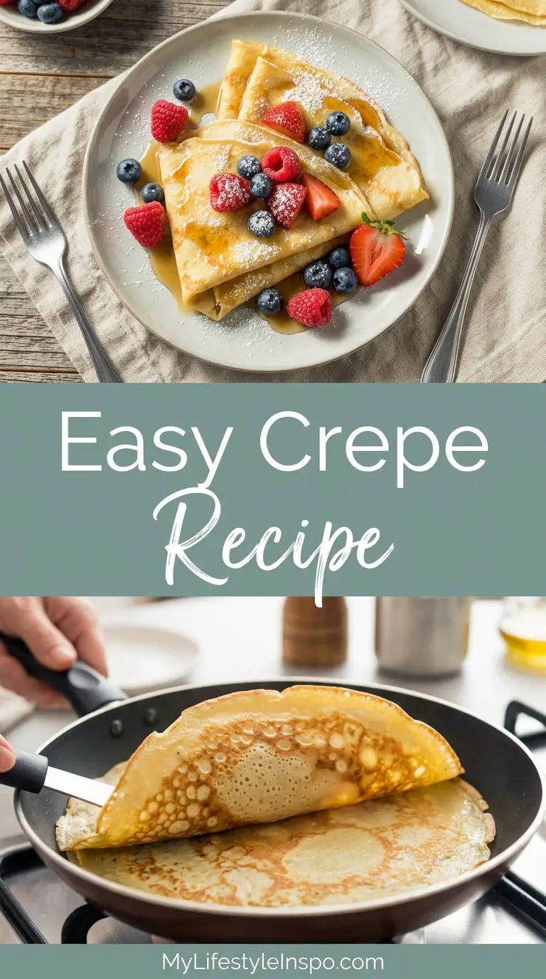 Easy Crepe Recipe