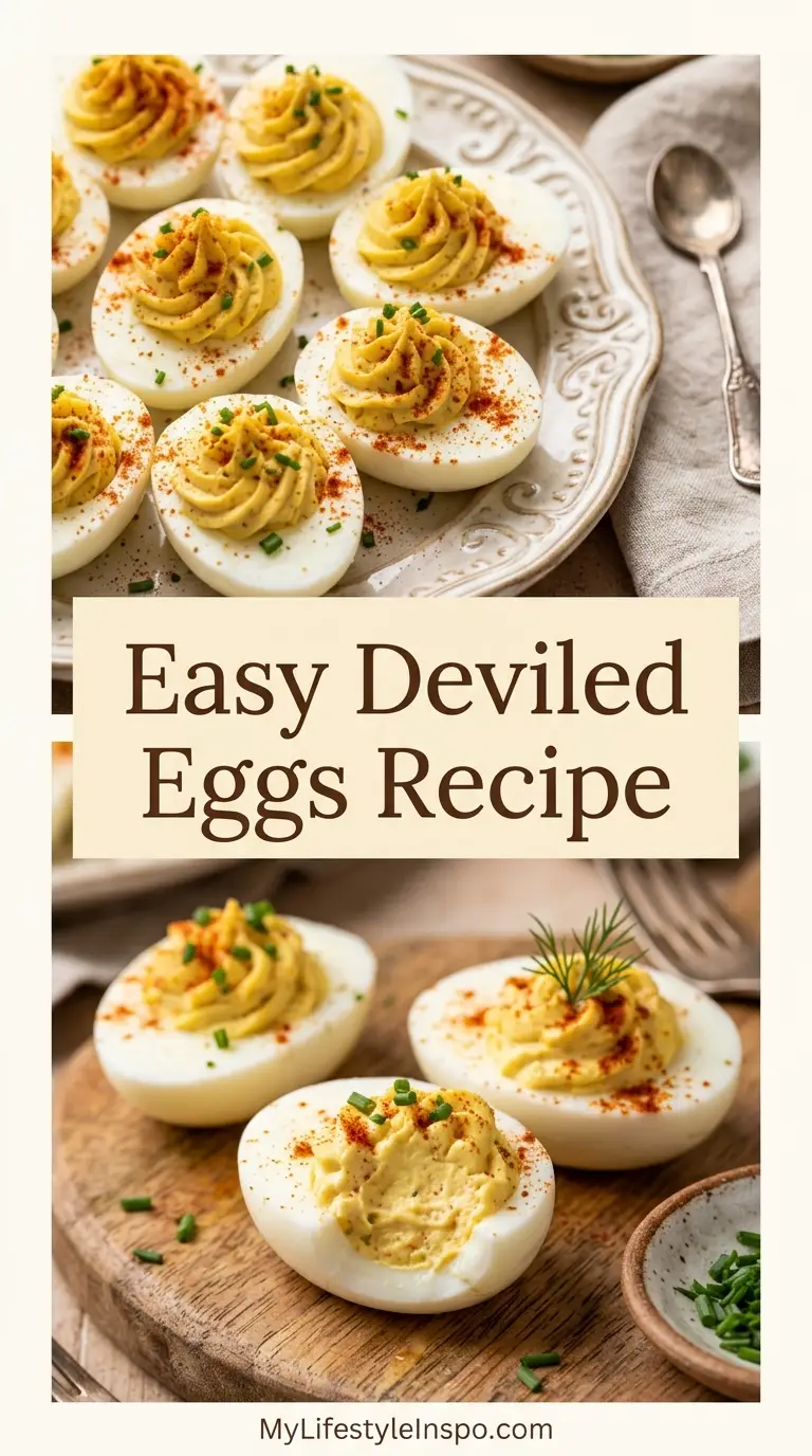 Easy Deviled Eggs Recipe