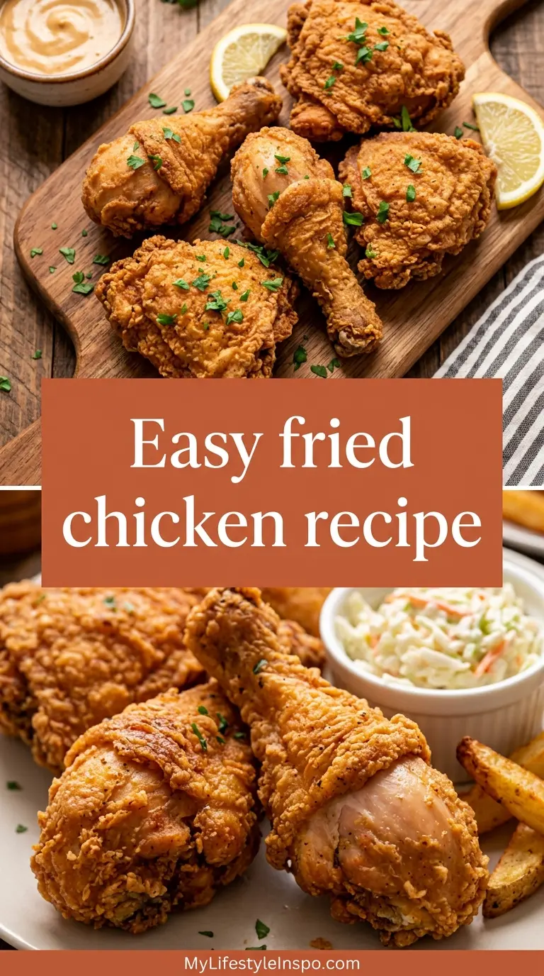 Easy Fried Chicken Recipe