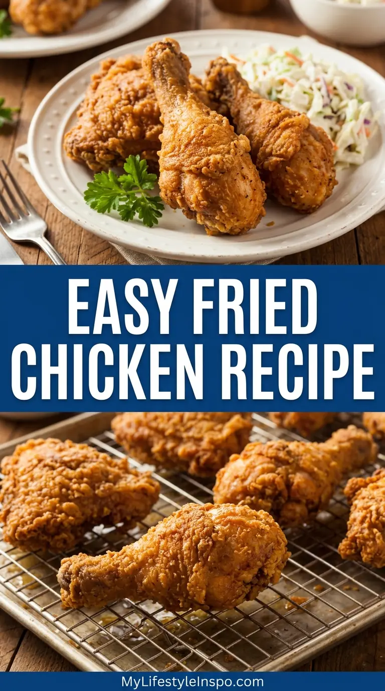 Easy Fried Chicken Recipe