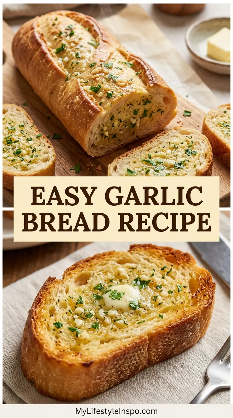 Easy Garlic Bread Recipe