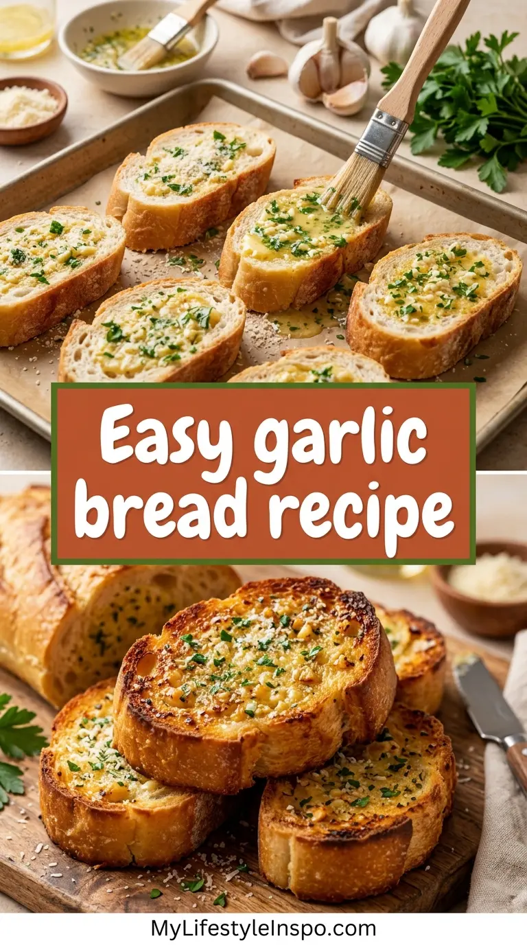 Easy Garlic Bread Recipe
