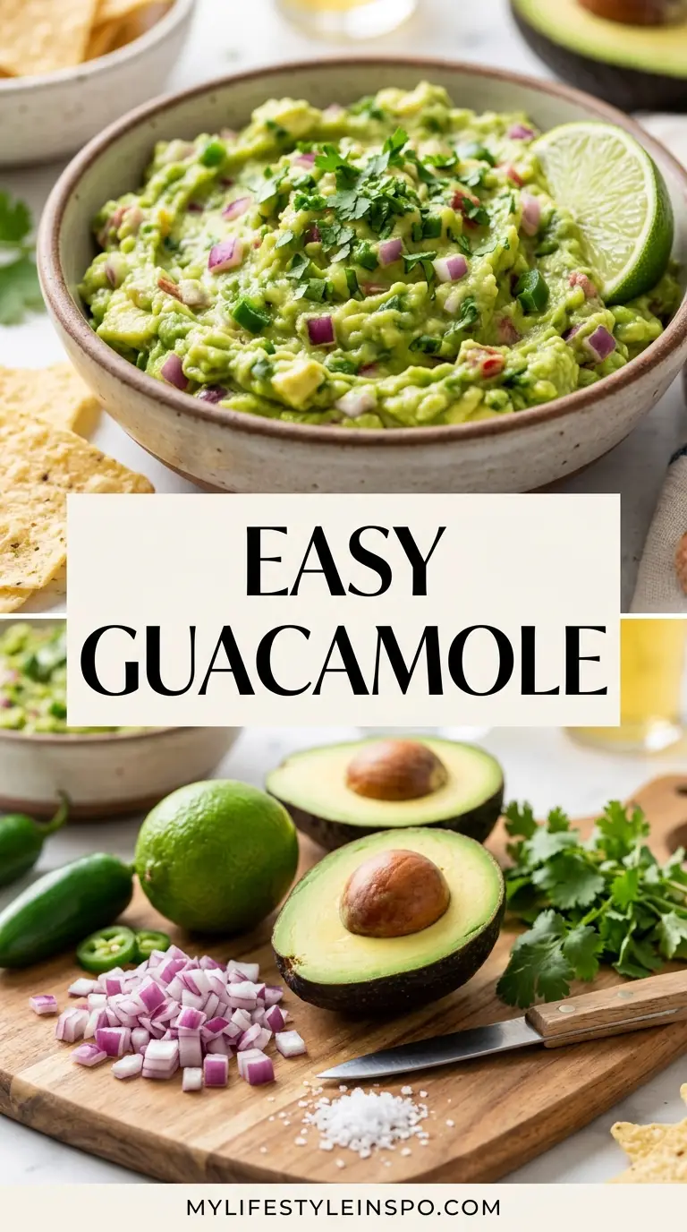 Easy Guacamole Recipe