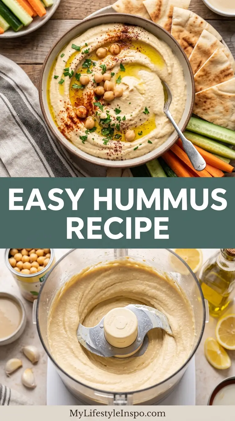Easy Hummus Recipe