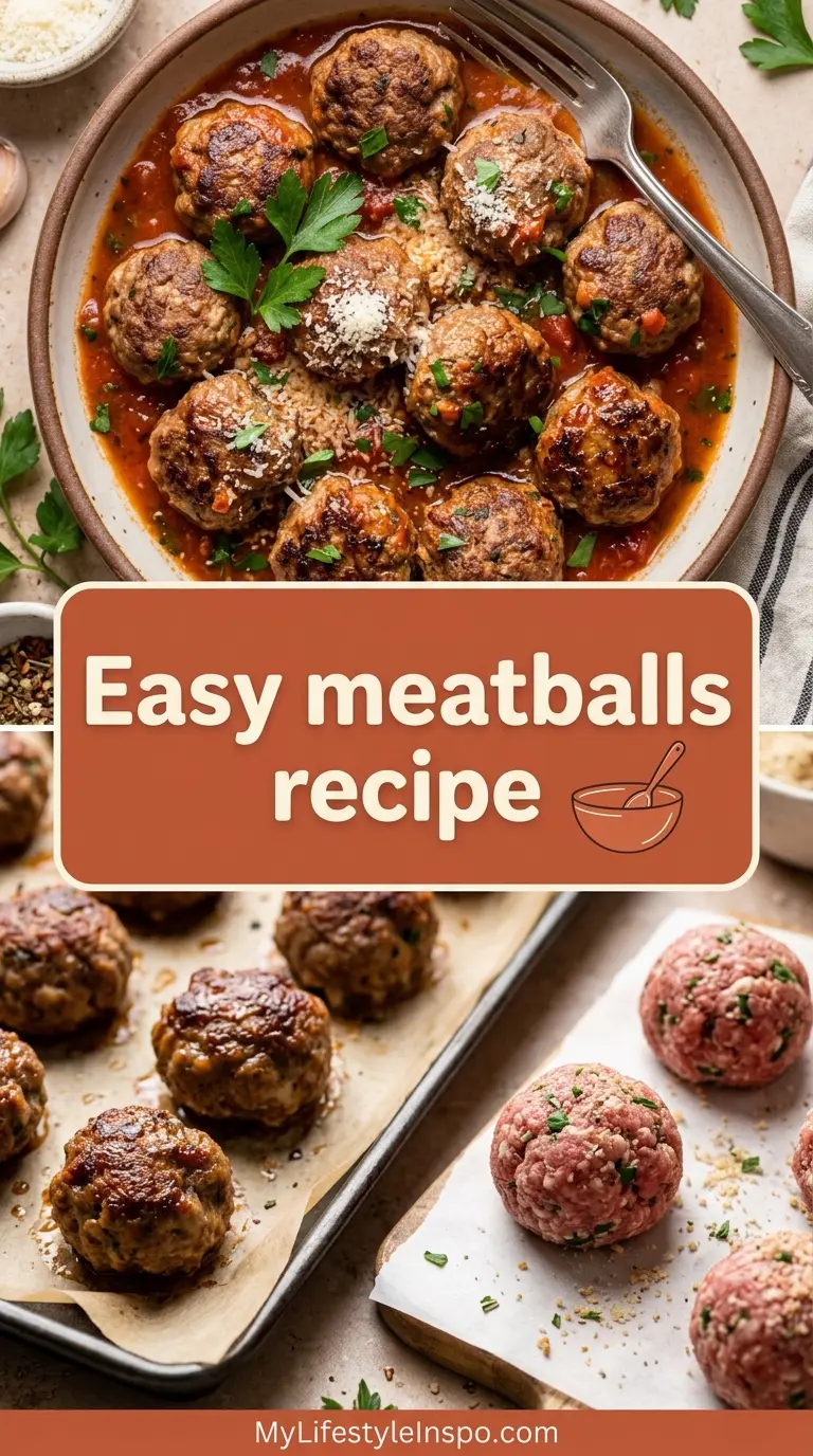 Easy Meatballs Recipe