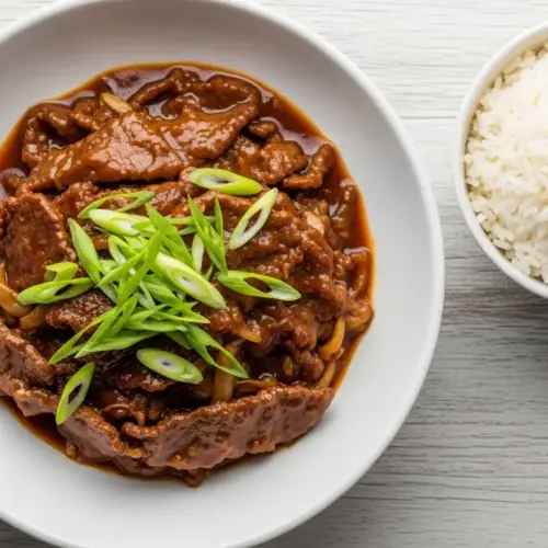 Easy Mongolian Beef Recipe
