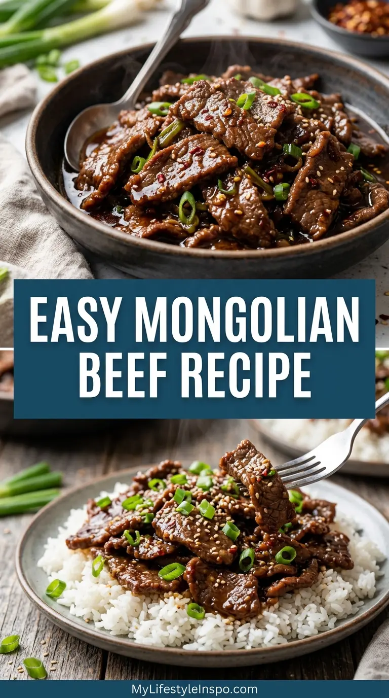 Easy Mongolian Beef Recipe