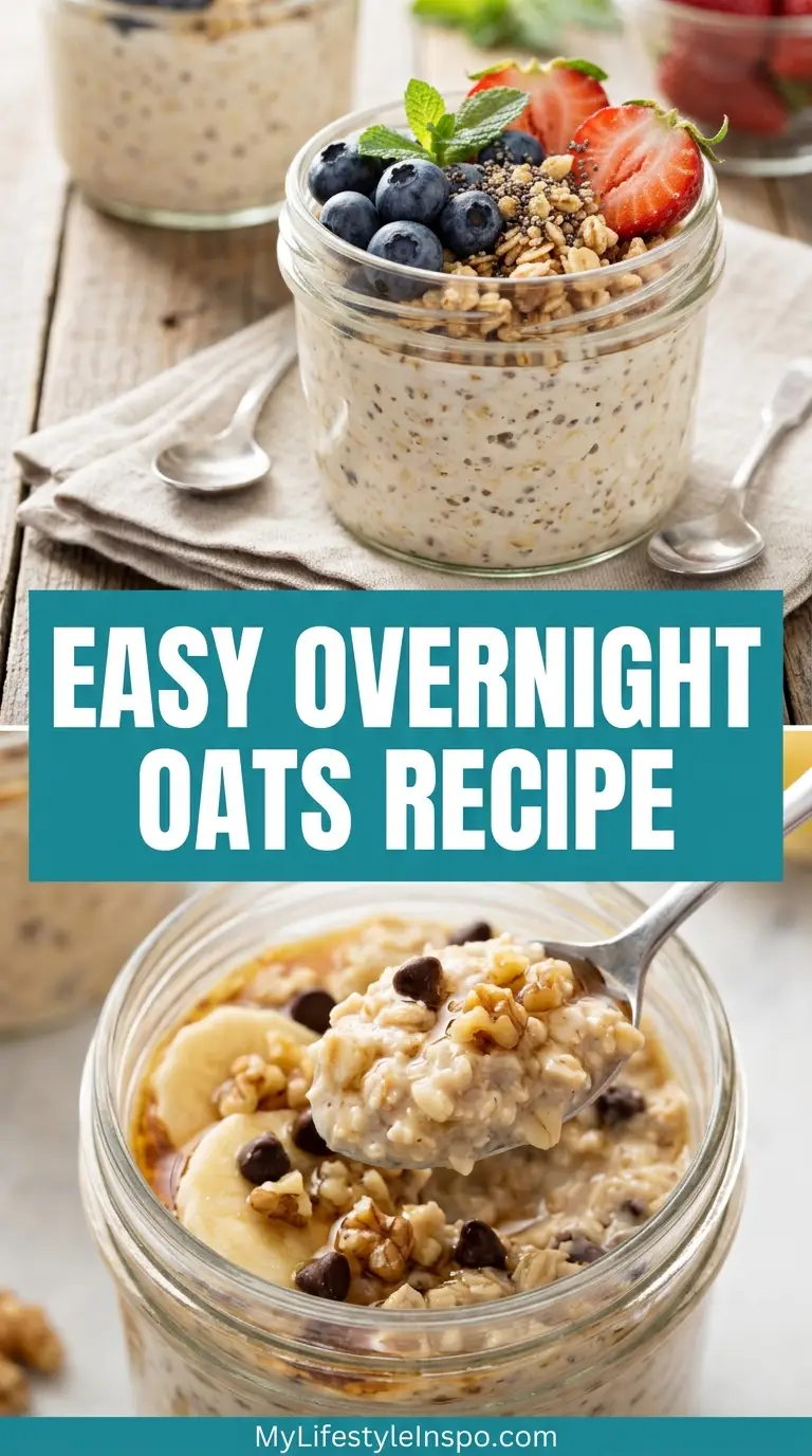 Easy Overnight Oats Recipe