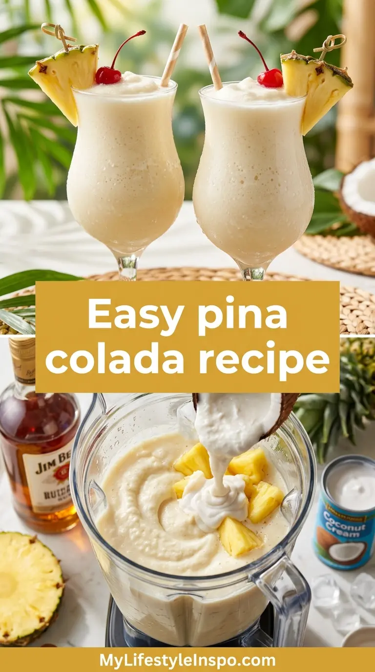 Easy Pina Colada Recipe