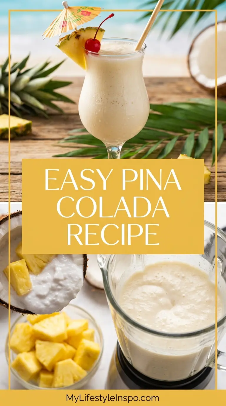 Easy Pina Colada Recipe