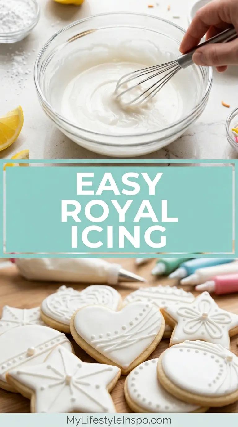 Easy Royal Icing Recipe