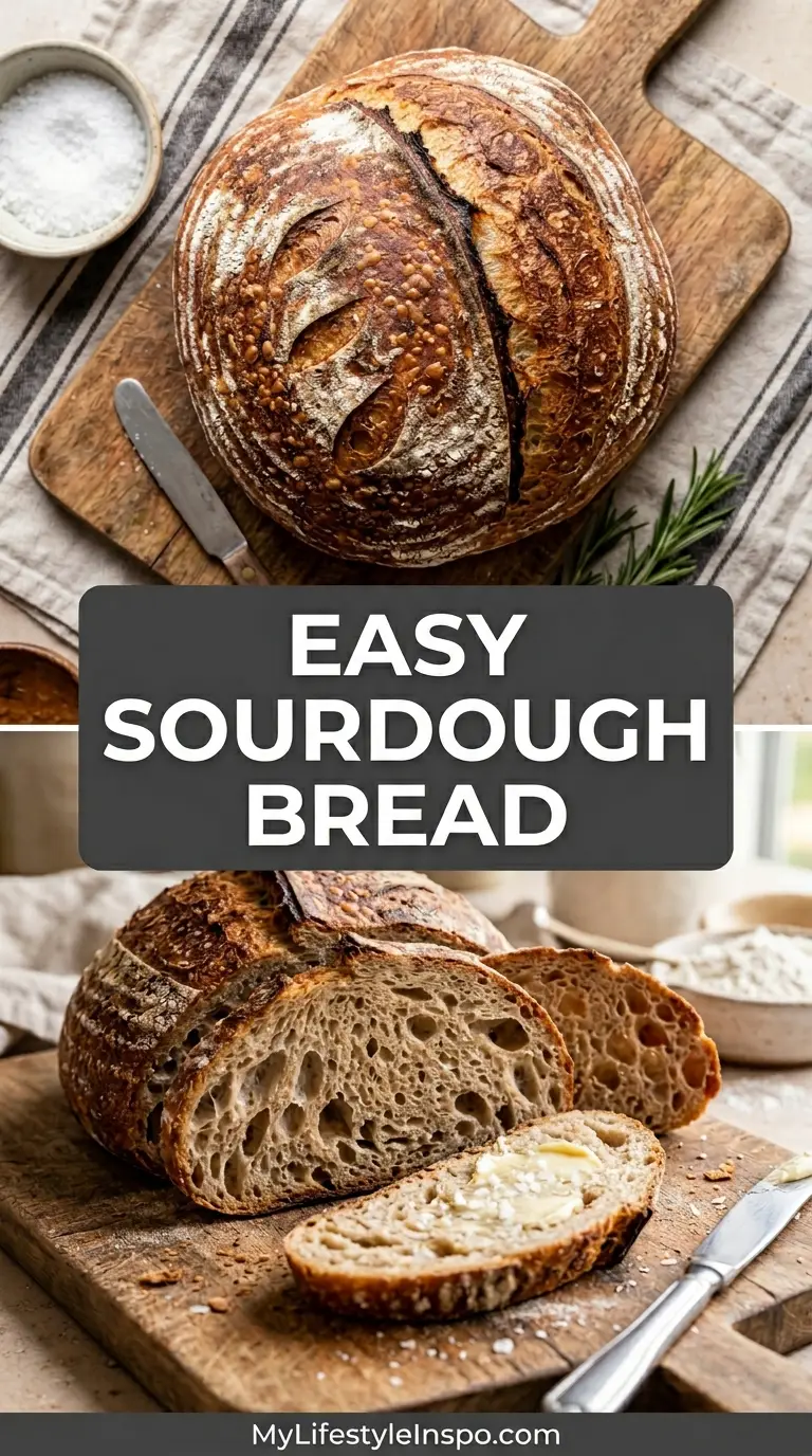 Easy Sourdough Bread Recipe