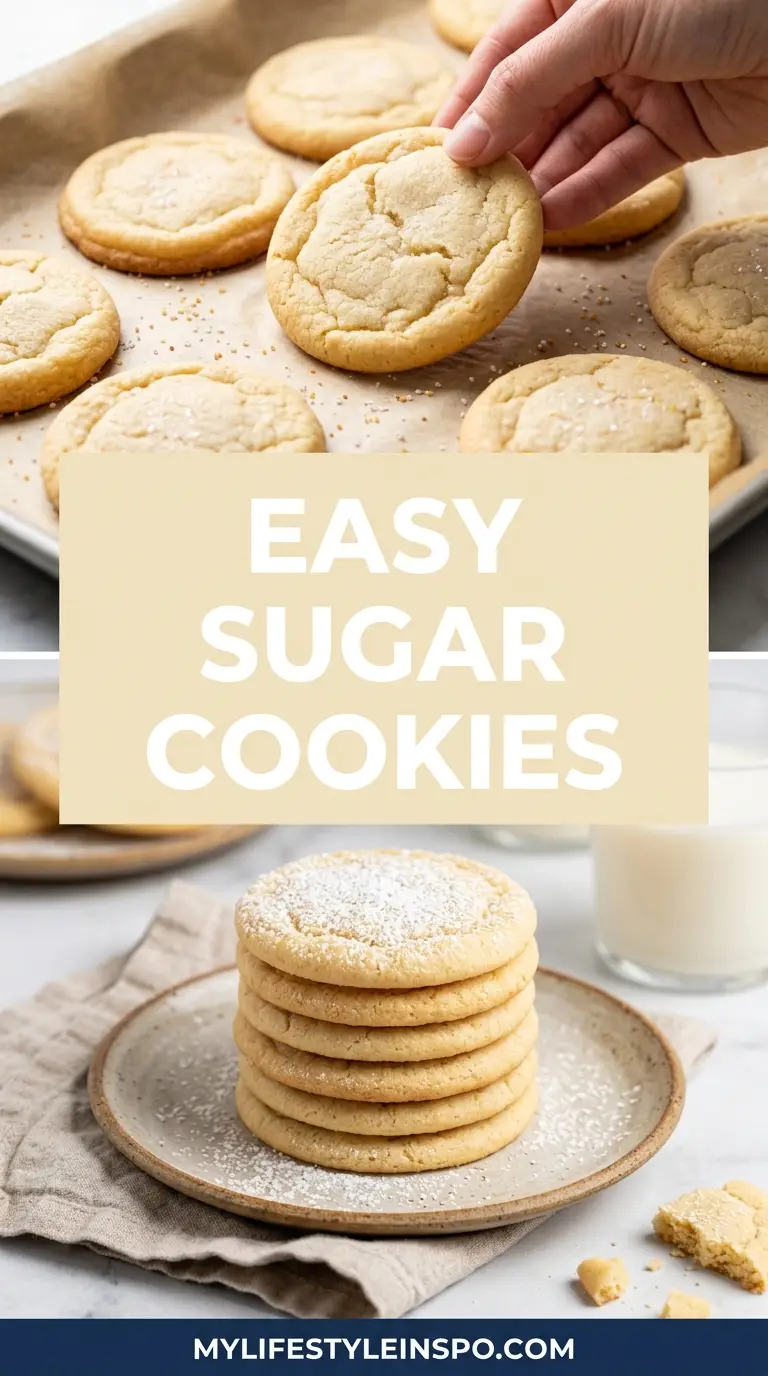 Easy Sugar Cookie Recipe