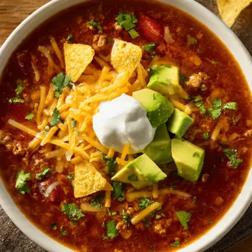 Easy Taco Soup Recipe