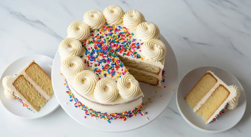 Easy Vanilla Cake Recipe