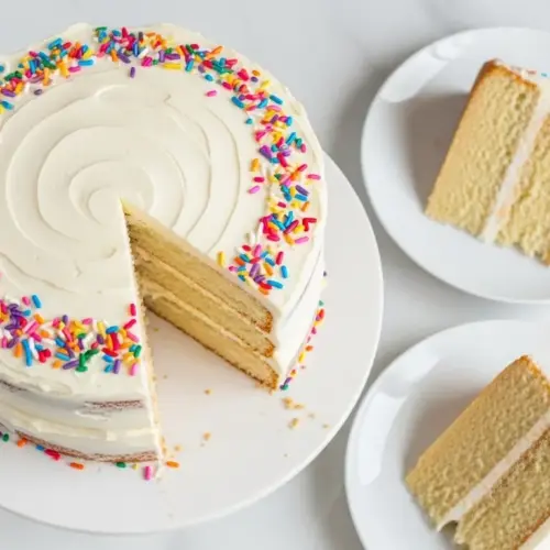 Easy Vanilla Cake Recipe