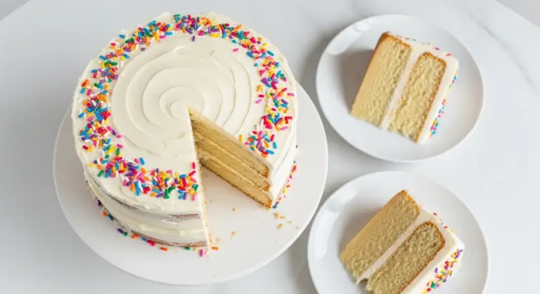 Easy Vanilla Cake Recipe