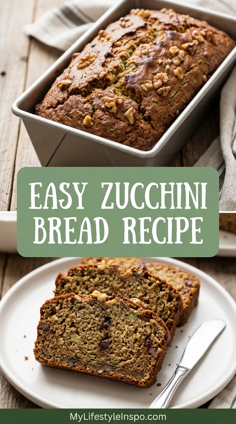 Easy Zucchini Bread Recipe