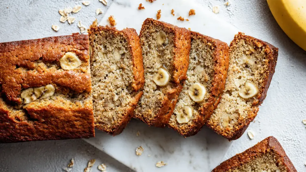Eggless Banana Bread Recipe