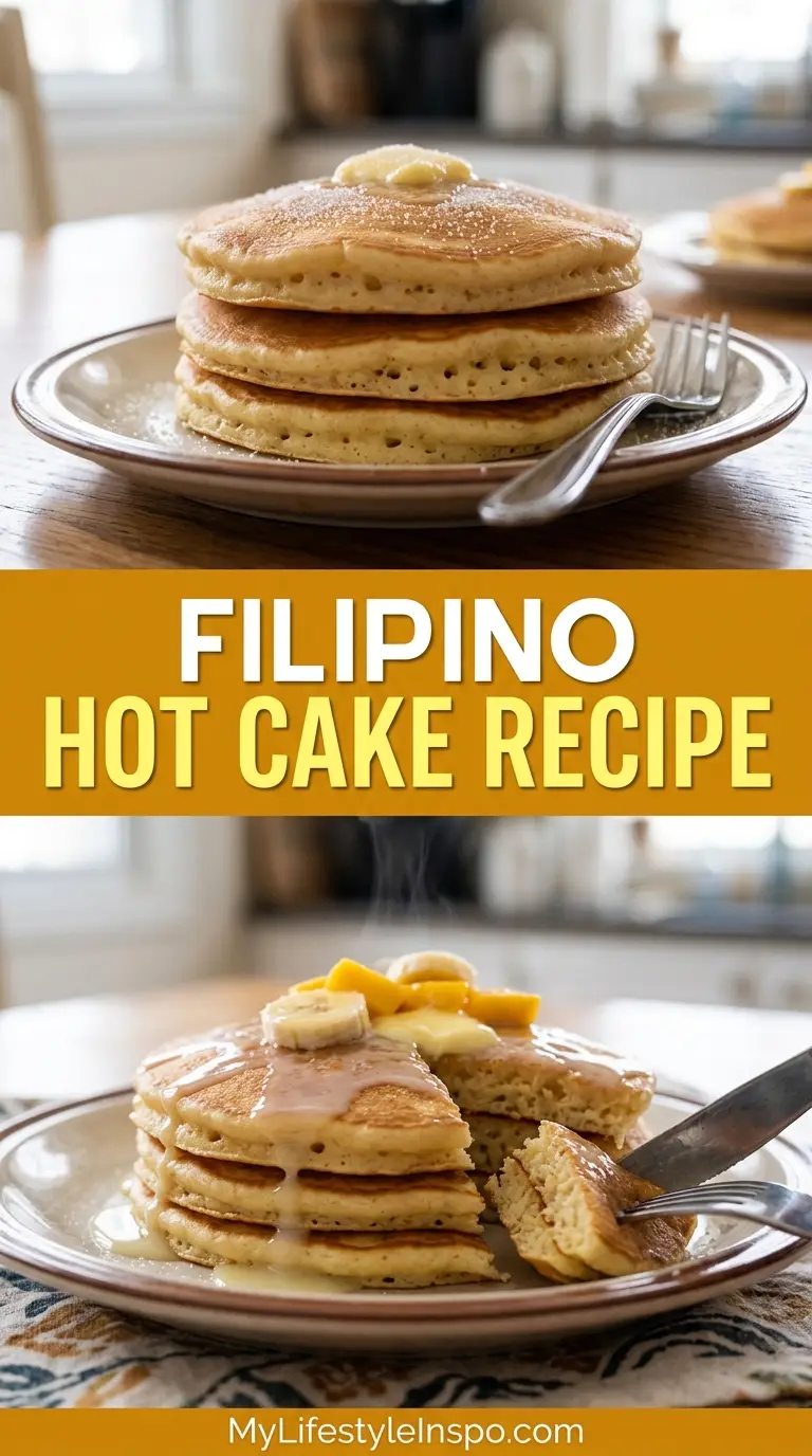 Filipino Hot Cake Recipe