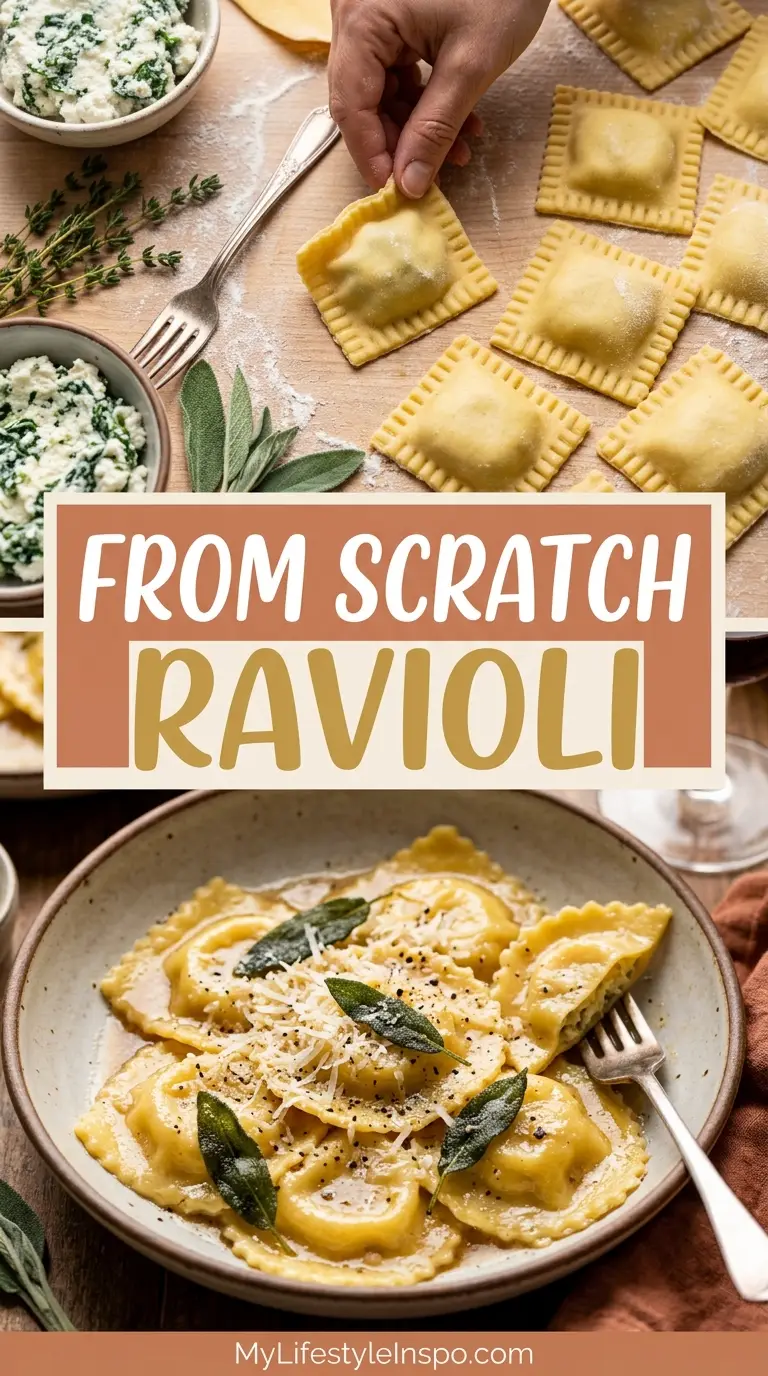 From Scratch Ravioli Recipe