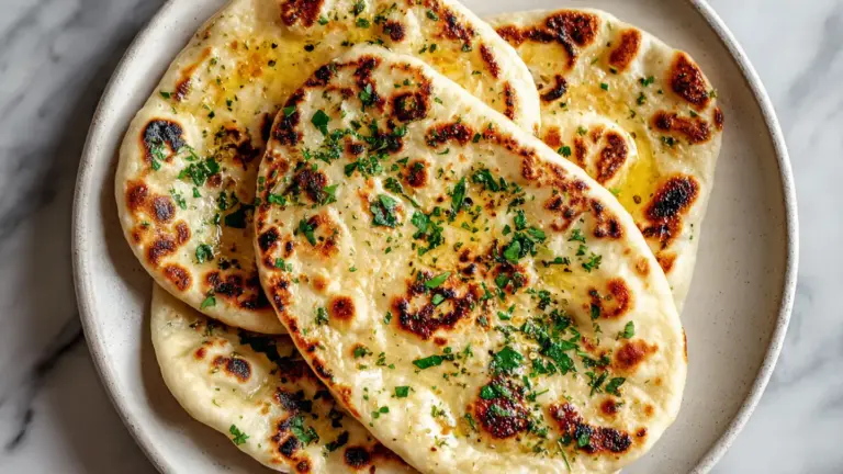 Garlic Naan Bread Recipe