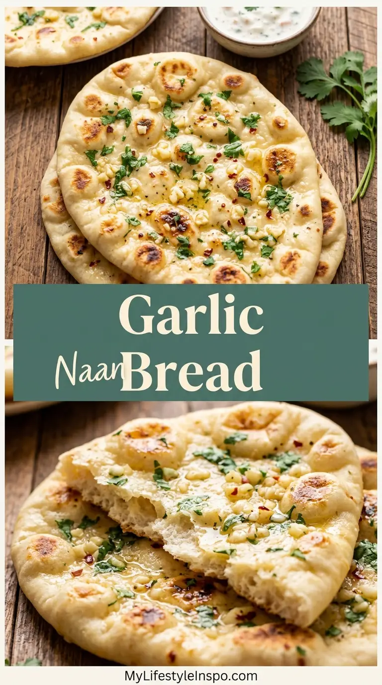 Garlic Naan Bread Recipe