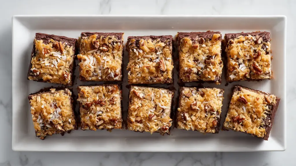 German Chocolate Cake Bars Recipe