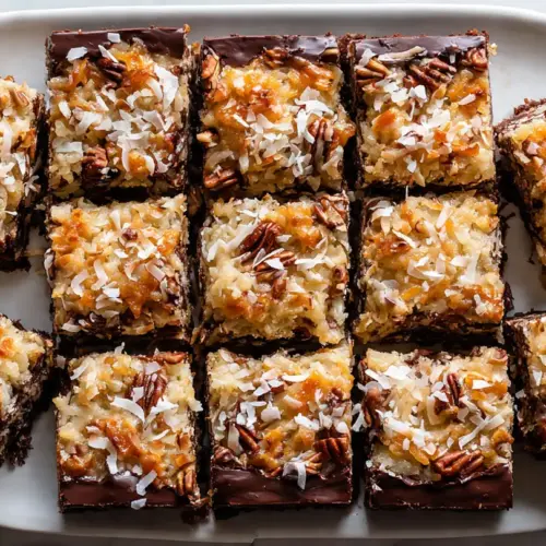 German Chocolate Cake Bars Recipe