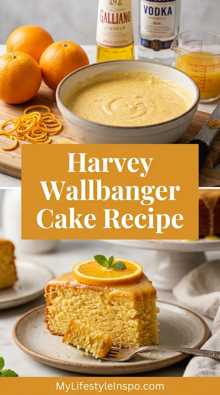 Harvey Wallbanger Cake Recipe