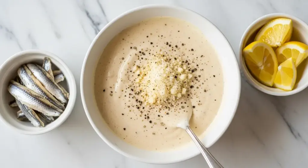 Homemade Caesar Salad Dressing Recipe