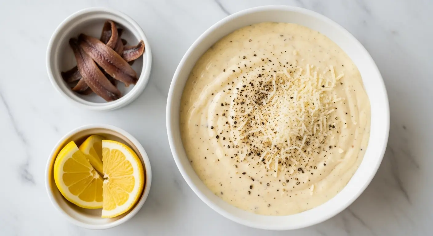 Homemade Caesar Salad Dressing Recipe