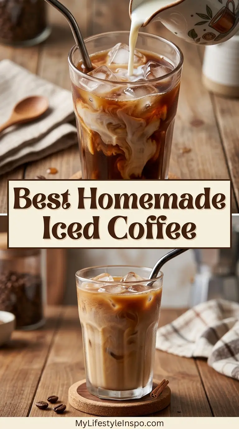 Homemade Iced Coffee Recipe