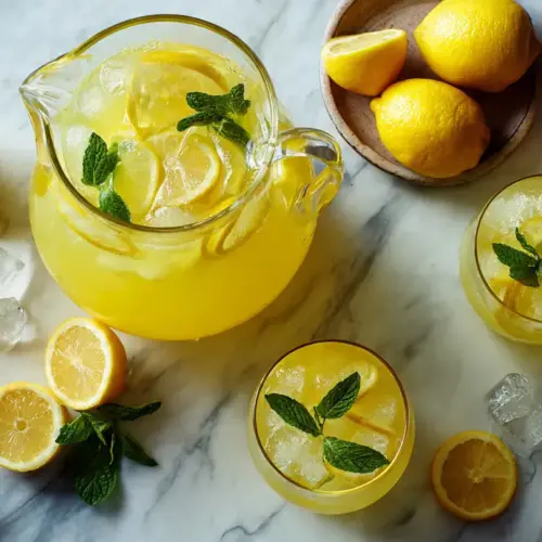 Homemade Lemonade Recipe