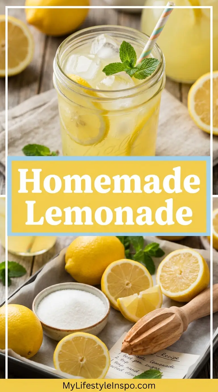 Homemade Lemonade Recipe