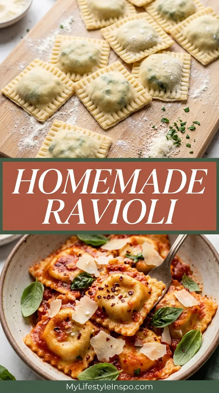 Homemade Ravioli Recipe
