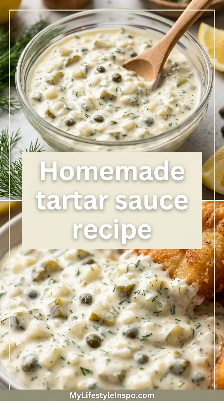 Homemade Tartar Sauce Recipe