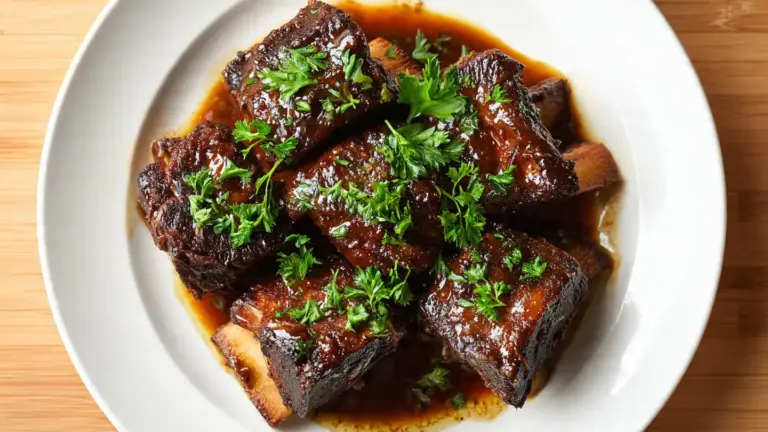 Instant Pot Beef Short Ribs Recipe