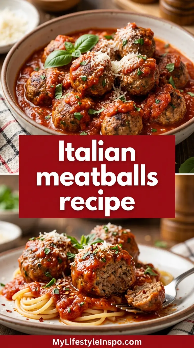 Italian Meatballs Recipe