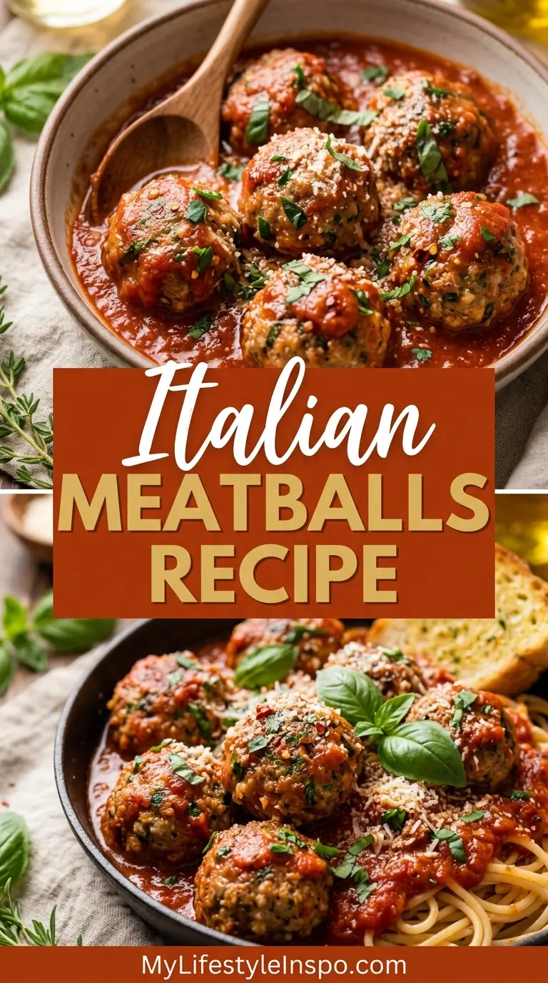 Italian Meatballs Recipe