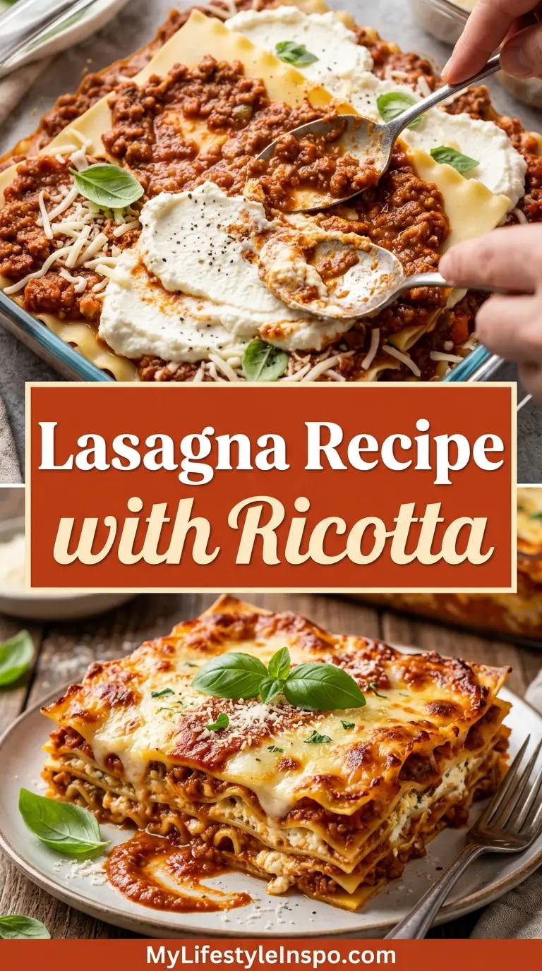 Lasagna Recipe with Ricotta