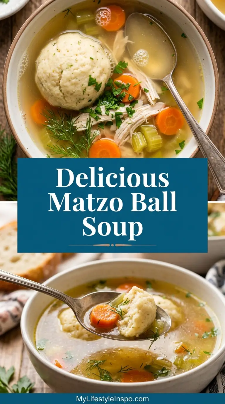Matzo Ball Soup Recipe