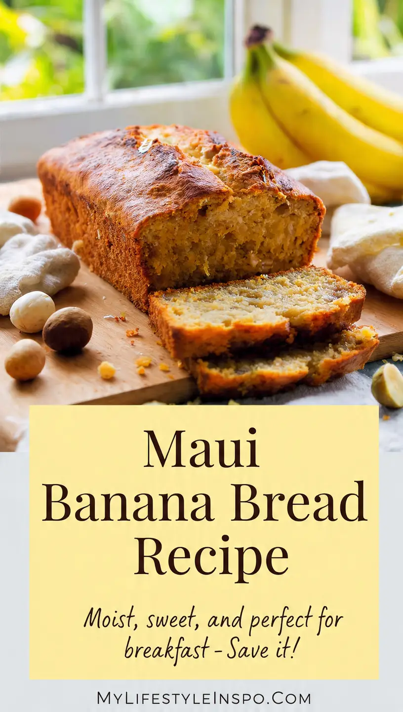 Maui Banana Bread Recipe