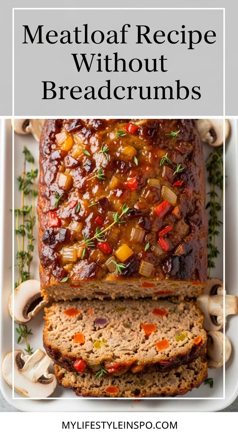 Meatloaf Recipe Without Breadcrumbs