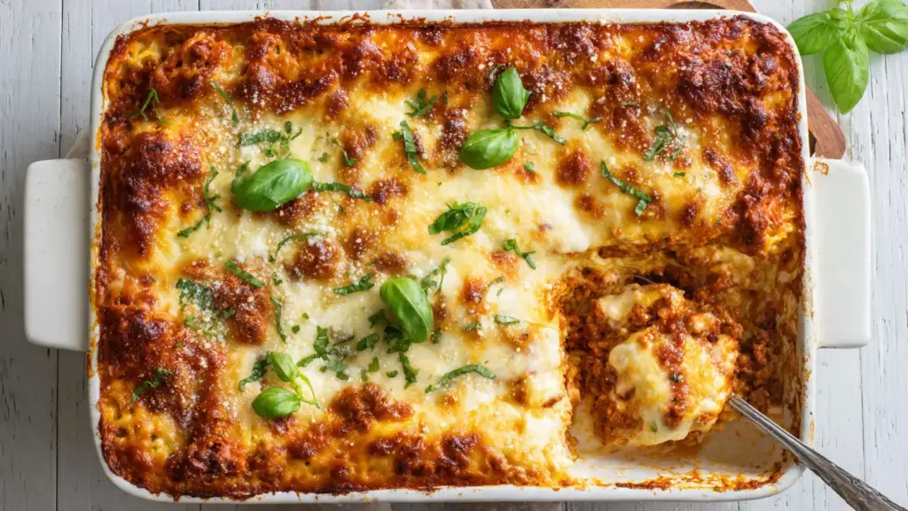 Million Dollar Baked Spaghetti Recipe