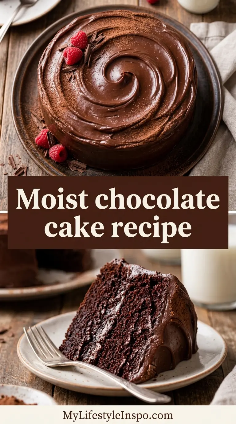 Moist Chocolate Cake Recipe