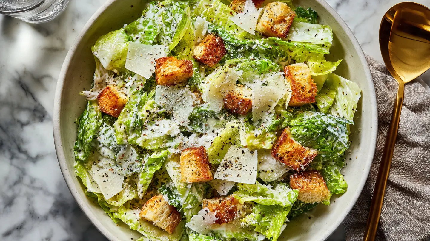 Original Caesar Salad Dressing Recipe